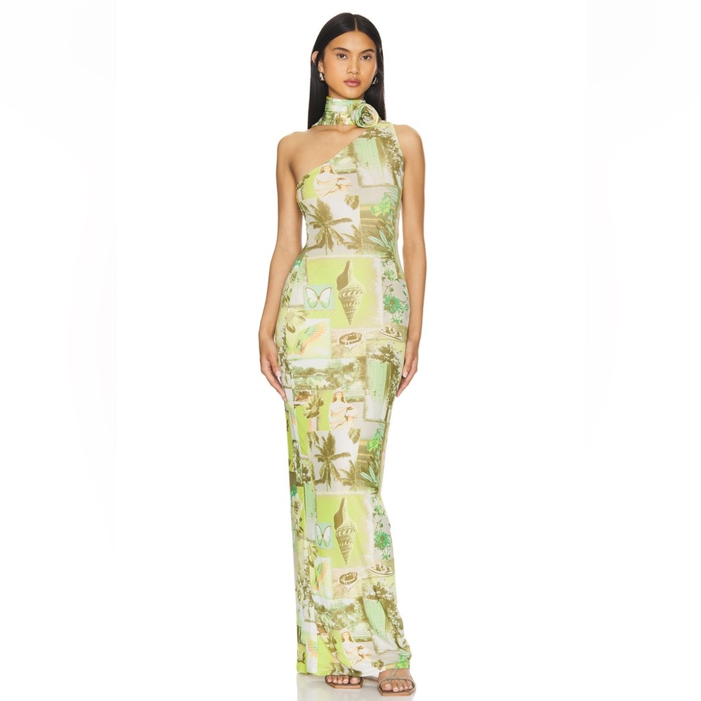 Savoy Dress in Citrus Post Card